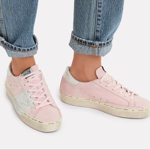 golden goose hi star pink